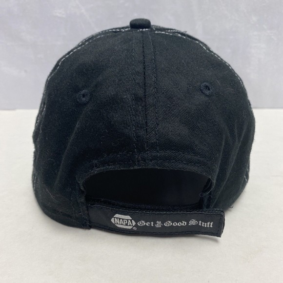 Orange County Choppers Logo Brand Hat Cap Adjustable Strap Black Motorcycle NAPA - Picture 4 of 8